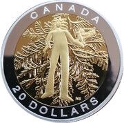 20 Dollars - Elizabeth II Honesty, Canada, 2014 reverse image
