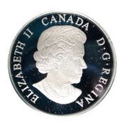 20 Dollars - Elizabeth II Maple Leaves Glow-In-The-Dark obverse image