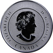 20 Dollars - Elizabeth II Superman obverse image