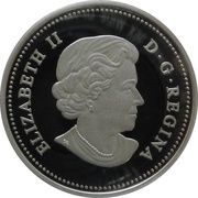20 Dollars - Elizabeth II Albertosaurus obverse image