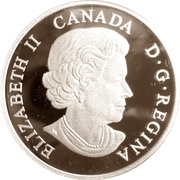 20 Dollars - Elizabeth II The Majestic Moose obverse image
