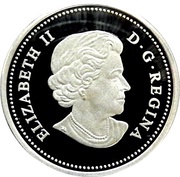 20 Dollars - Elizabeth II The Wolf obverse image