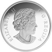 20 Dollars - Elizabeth II Columbian Yew Tree obverse image