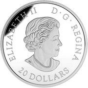 20 Dollars - Elizabeth II Wood Buffalo National Park and Sichuan Giant Panda Sanctuaries obverse image