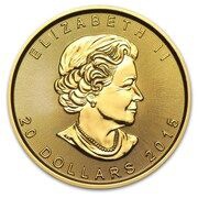 20 Dollars - Elizabeth II 4th Portrait; GML Bullion Coinage obverse image