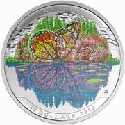 20 Dollars - Elizabeth II Butterfly, Canada, 2016 reverse image