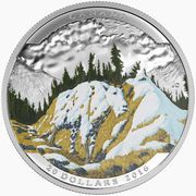 20 Dollars - Elizabeth II Goat, Canada, 2016 reverse image