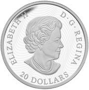 20 Dollars - Elizabeth II Landscapes; The Rockies obverse image