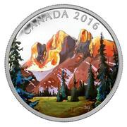 20 Dollars - Elizabeth II Landscapes; The Rockies, Canada, 2016 reverse image