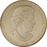 20 Dollars - Elizabeth II The Mountain Bluebird obverse image