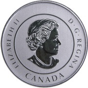 20 Dollars - Elizabeth II Tyrannosaurus Rex obverse image