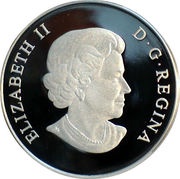 20 Dollars - Elizabeth II Caribou obverse image
