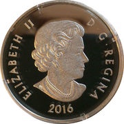 20 Dollars - Elizabeth II Majestic Maple Leaves obverse image