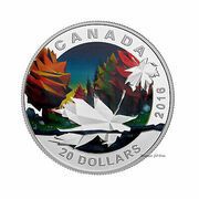 20 Dollars - Elizabeth II The Maple Leaf, Canada, 2016 reverse image