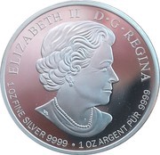20 Dollars - Elizabeth II The American Goldfinch obverse image