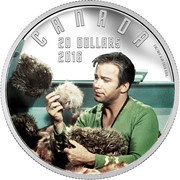 20 Dollars - Elizabeth II The Trouble With Tribbles, Canada, 2016 reverse image