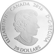 20 Dollars - Elizabeth II Polar Bear obverse image