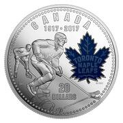 20 Dollars - Elizabeth II Toronto Maple Leafs: 100 Years of Passion, Canada, 2017 reverse image