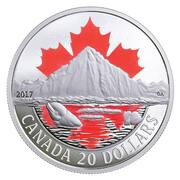 20 Dollars - Elizabeth II Arctic Coast, Canada, 2017 reverse image
