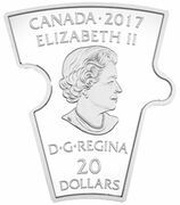 20 Dollars - Elizabeth II Puzzle Coin; Prince Edward Island obverse image