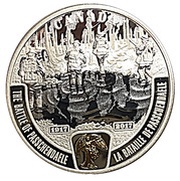 20 Dollars In the name of George V; Battle of Passchendaele, Canada, 2017 reverse image
