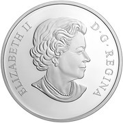 20 Dollars - Elizabeth II Woodland Caribou obverse image