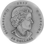 20 Dollars - Elizabeth II Ornithomimus obverse image