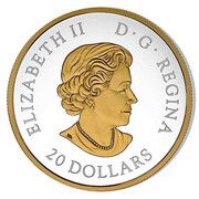 20 Dollars - Elizabeth II GE ES44AC Locomotive obverse image
