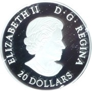 20 Dollars - Elizabeth II Canadian Underwater Life obverse image