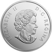 20 Dollars - Elizabeth II Nutty Squirrel and Mighty Oak obverse image