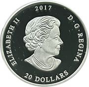 20 Dollars - Elizabeth II The Grizzly Bear obverse image
