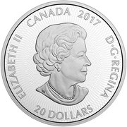 20 Dollars - Elizabeth II Maple Leaves obverse image