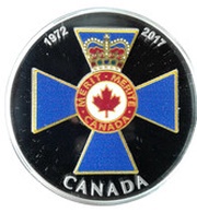 20 Dollars - Elizabeth II 45th Anniversary of the Order of Military Merit, Canada, 2017 reverse image