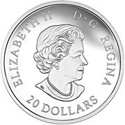 20 Dollars - Elizabeth II The Borg obverse image