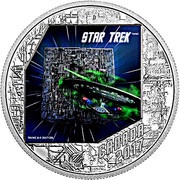 20 Dollars - Elizabeth II The Borg, Canada, 2017 reverse image