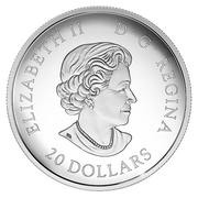 20 Dollars - Elizabeth II Anniversary Cross of Valour obverse image