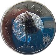 20 Dollars - Elizabeth II The Howling Wolf reverse image