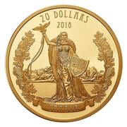 20 Dollars - Elizabeth II Borealia, Canada, 2018 reverse image