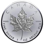 20 Dollars - Elizabeth II Maple Leaf, Canada, 2018 reverse image