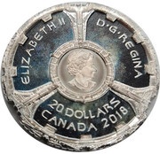 20 Dollars - Elizabeth II Deep Space Nine obverse image