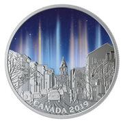 20 Dollars - Elizabeth II Light Pillars: Sky Wonders, Canada, 2019 reverse image