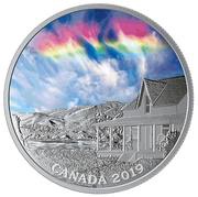 20 Dollars - Elizabeth II Fire Rainbow: Sky Wonders, Canada, 2019 reverse image