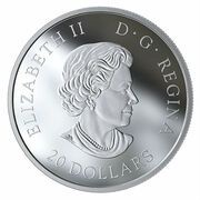 20 Dollars - Elizabeth II Beloved Maple Leaf obverse image