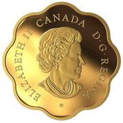 20 Dollars - Elizabeth II Iconic Maple Leaves obverse image