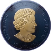 20 Dollars - Elizabeth II Canadian Horse obverse image