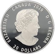 20 Dollars - Elizabeth II Under a hopeful moon obverse image