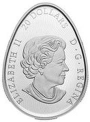 20 Dollars - Elizabeth II Traditional Ukrainian Pysanka obverse image