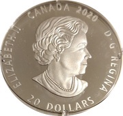 20 Dollars - Elizabeth II Mother Earth obverse image