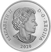 20 Dollars - Elizabeth II Brazilian Aquamarine Tiara obverse image
