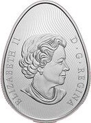20 Dollars - Elizabeth II Traditional Ukrainian Pysanka obverse image
